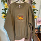 Hagrids Pumpkin Farm Military Green embroidered sweatshirt, hoodie, T-shirt