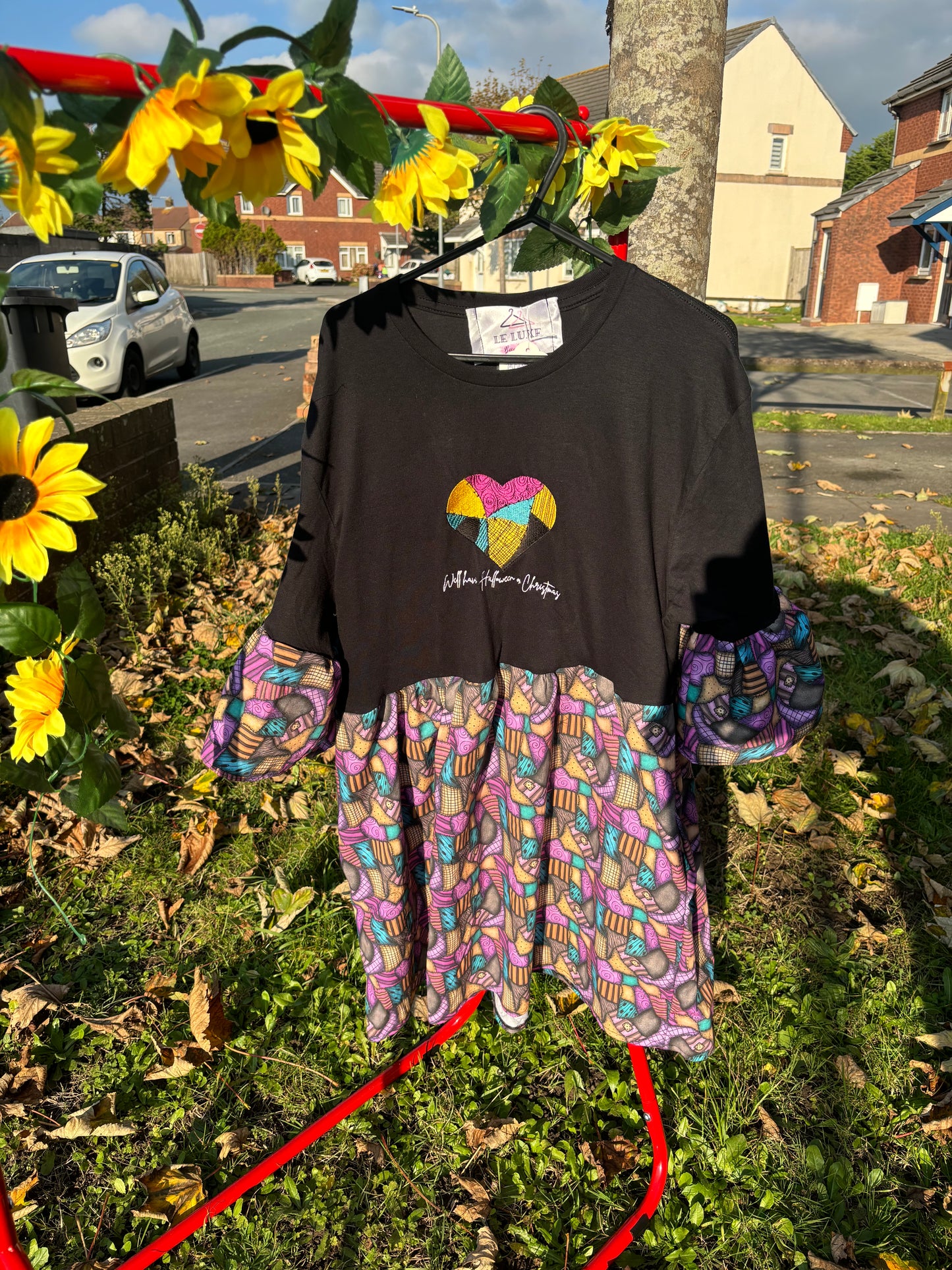 We’ll have Halloween on Christmas Sally Smock Dress