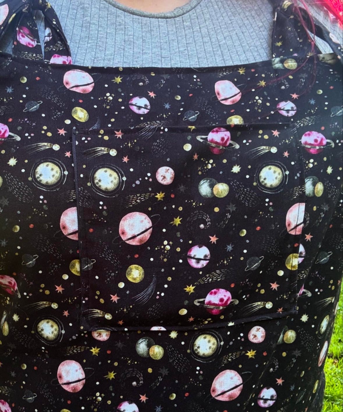 Dungarees - Galaxy fabric