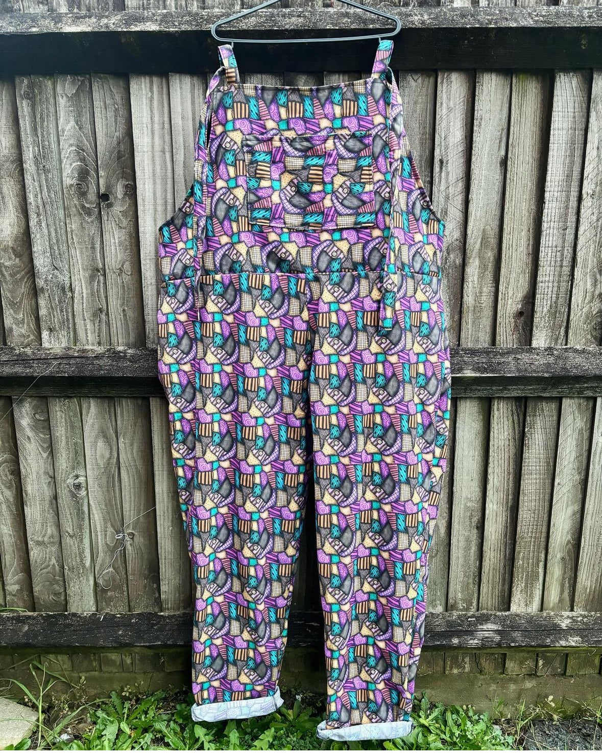 Dungarees - Sallys Dress fabric