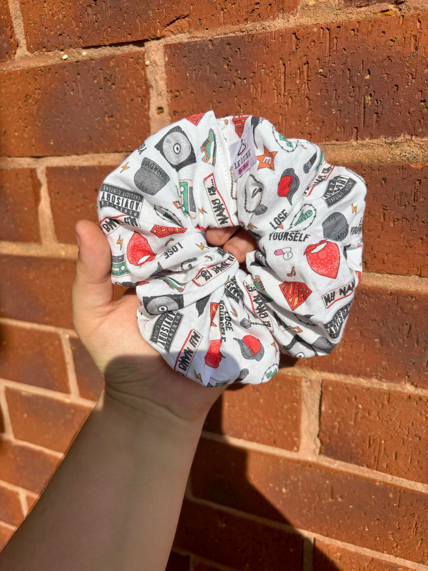 SHADY 100% Cotton Scrunchie