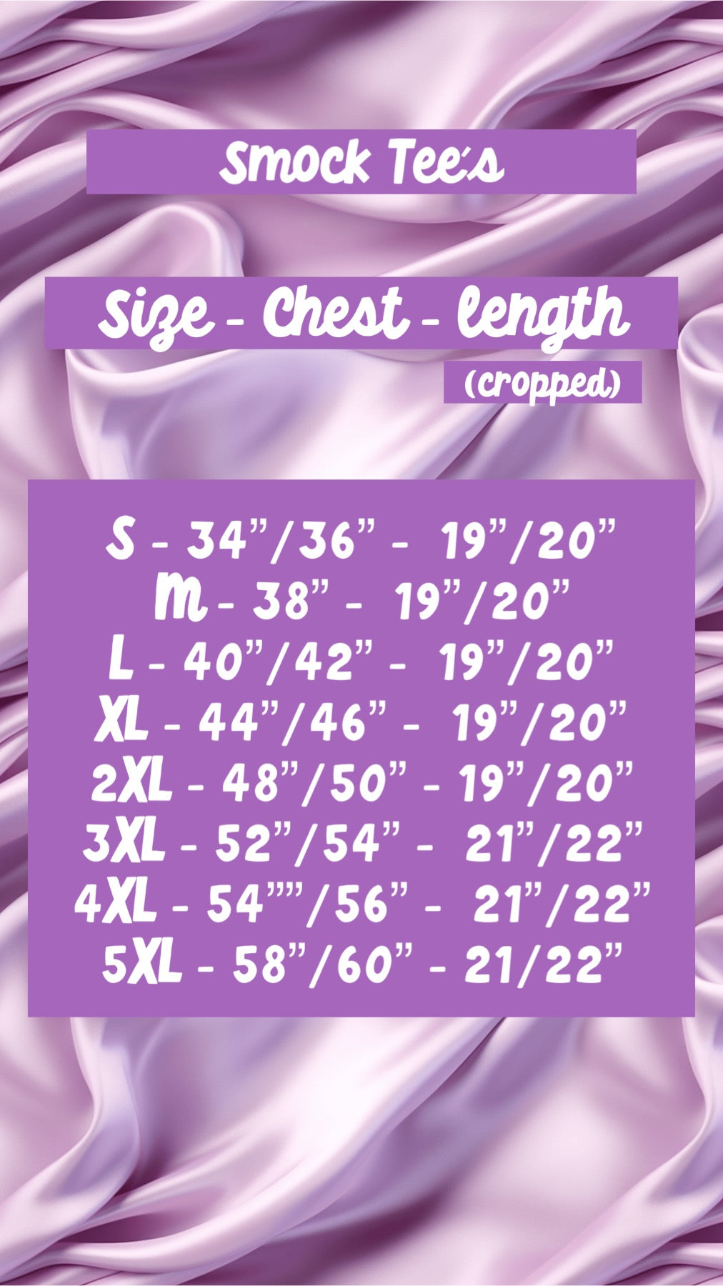 Style has no size Smock Tee