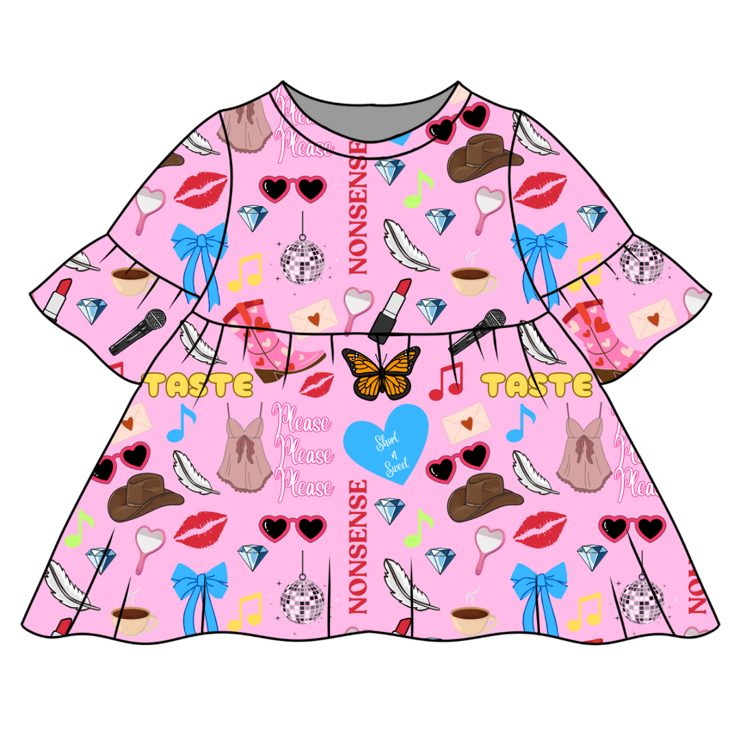 Carpenter icons full smock dress