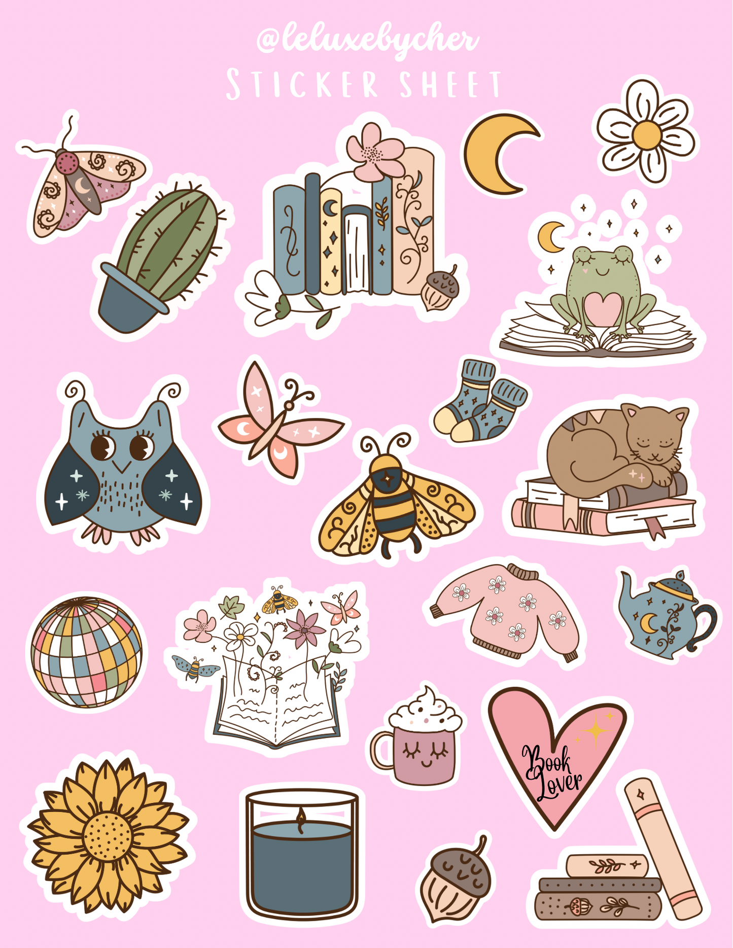 Full set! Reading Journal and Annotations sets - Personalised with free sticker sheet