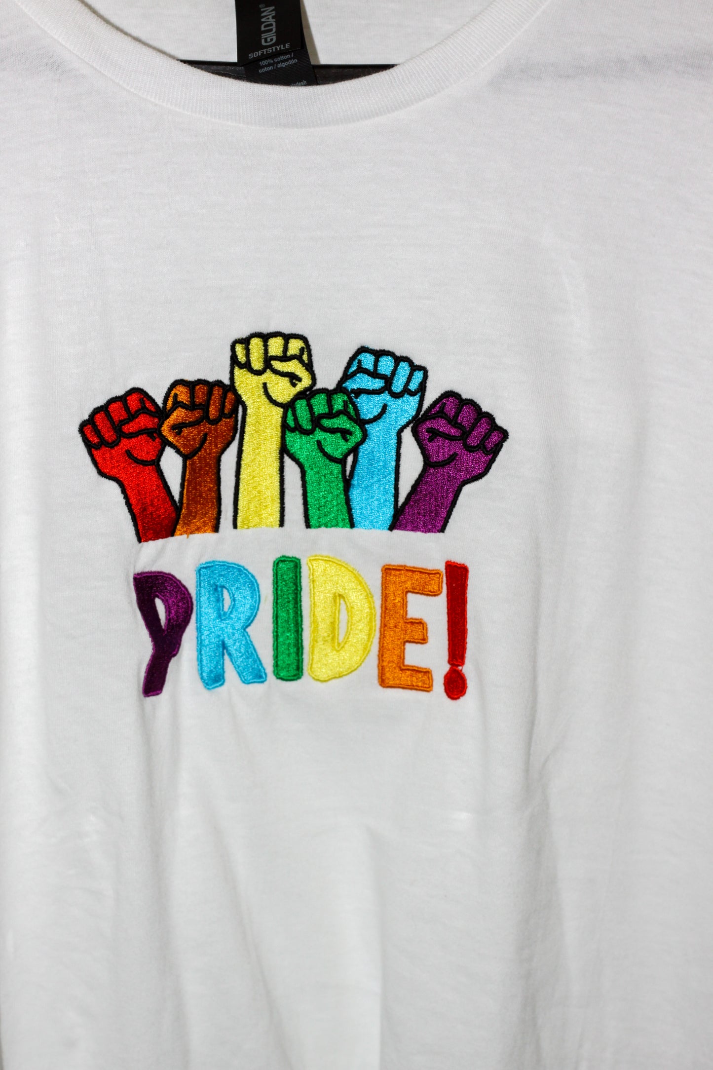 PRIDE fitted crop top