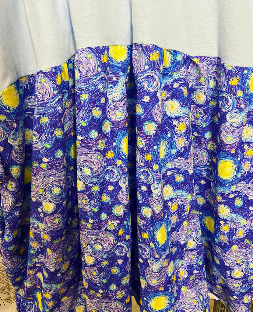 Starry Night Smock dress