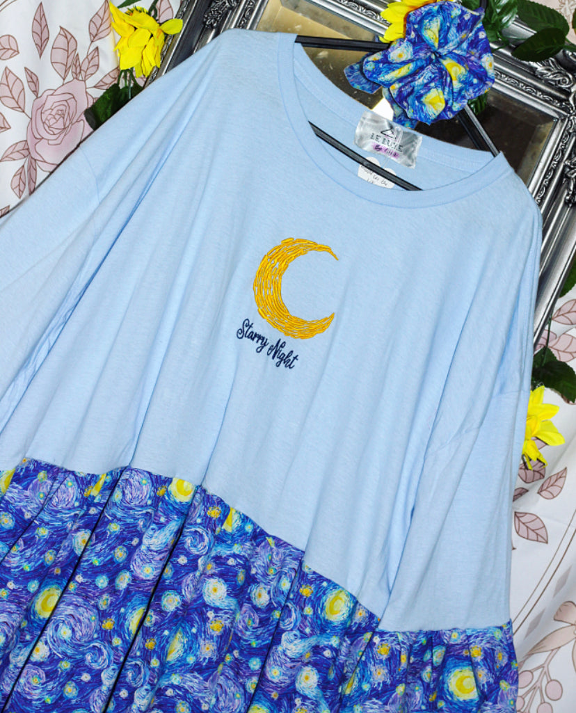 Starry Night Smock dress