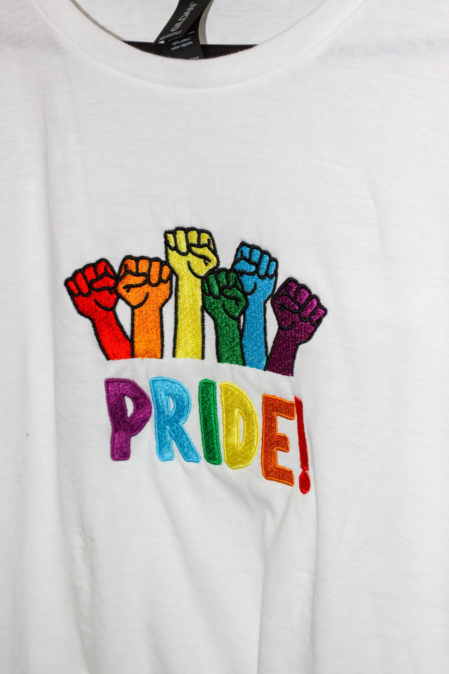 PRIDE fitted crop top