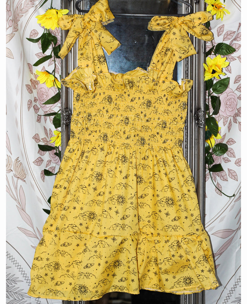 Sunshine Tiered Shirred Cami Mini Dress