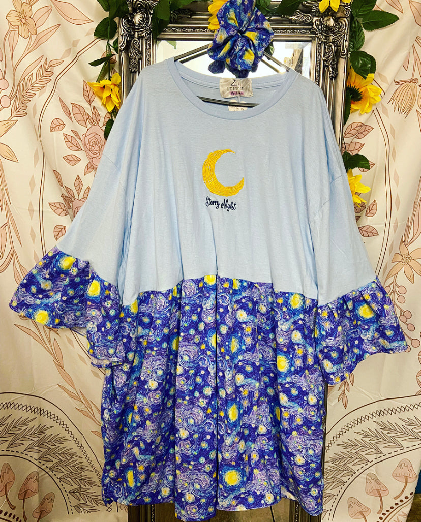 Starry Night Smock dress