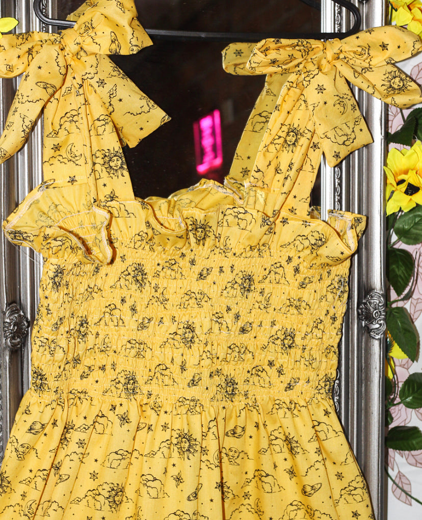 Sunshine Tiered Shirred Cami Mini Dress