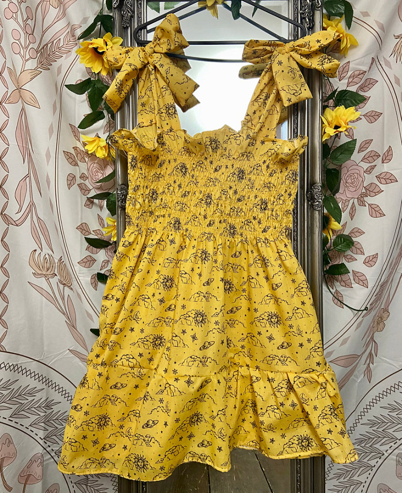 Sunshine Tiered Shirred Cami Mini Dress