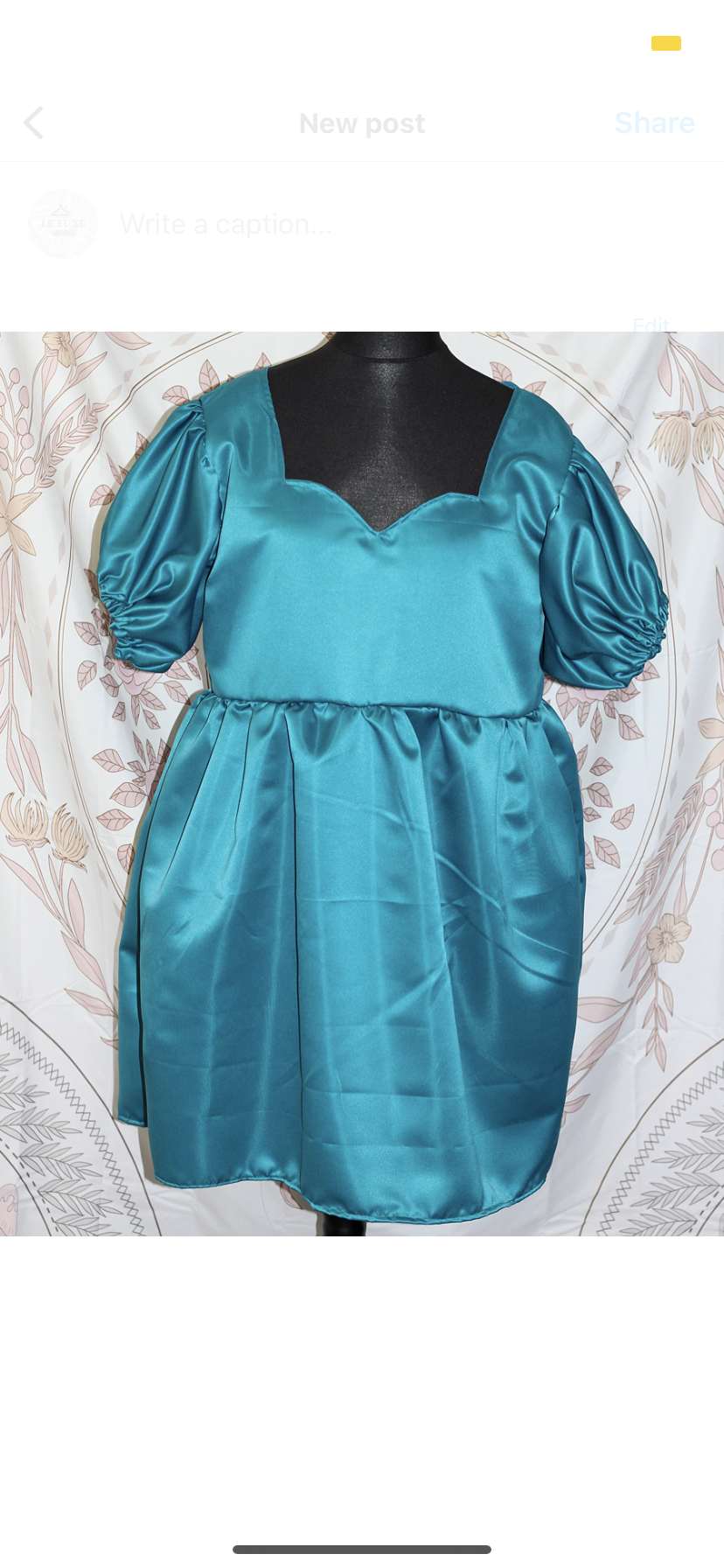 Sweetheart Dress - Any Colour duchess silk fabric