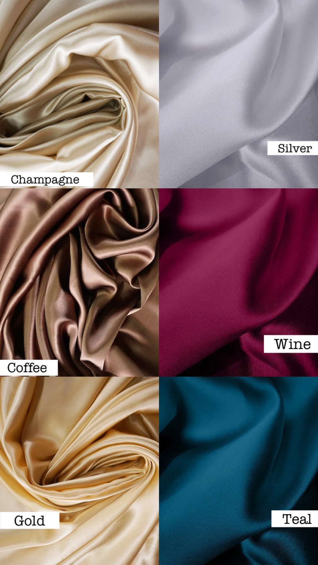 100% Pure Mulberry Silk scrunchies