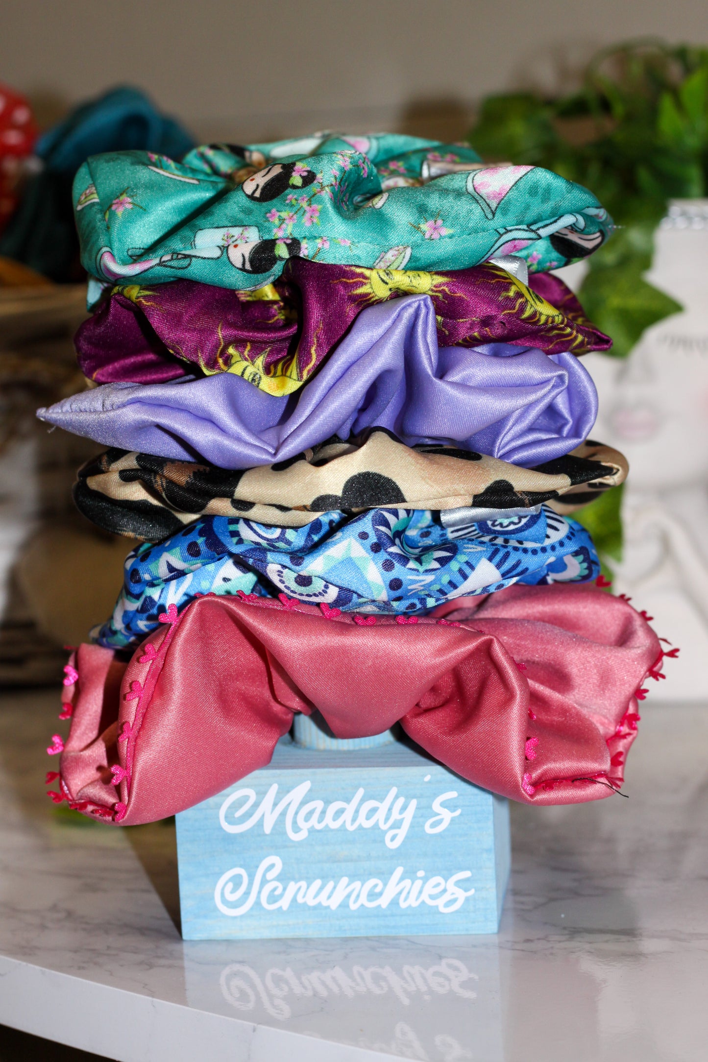 Personalised Scrunchie Holder