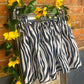RTS Zebra Print skirt