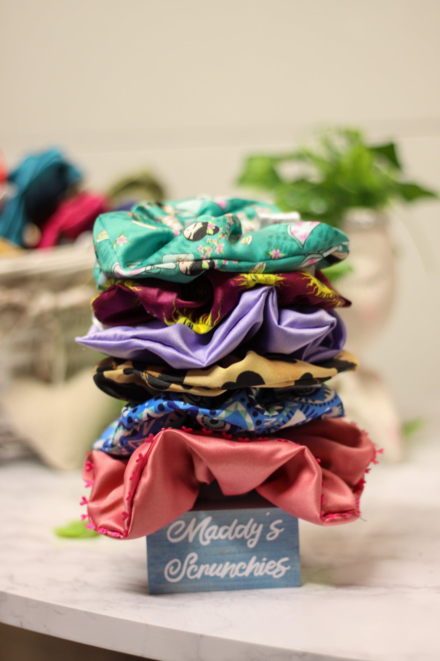 Personalised Scrunchie Holder