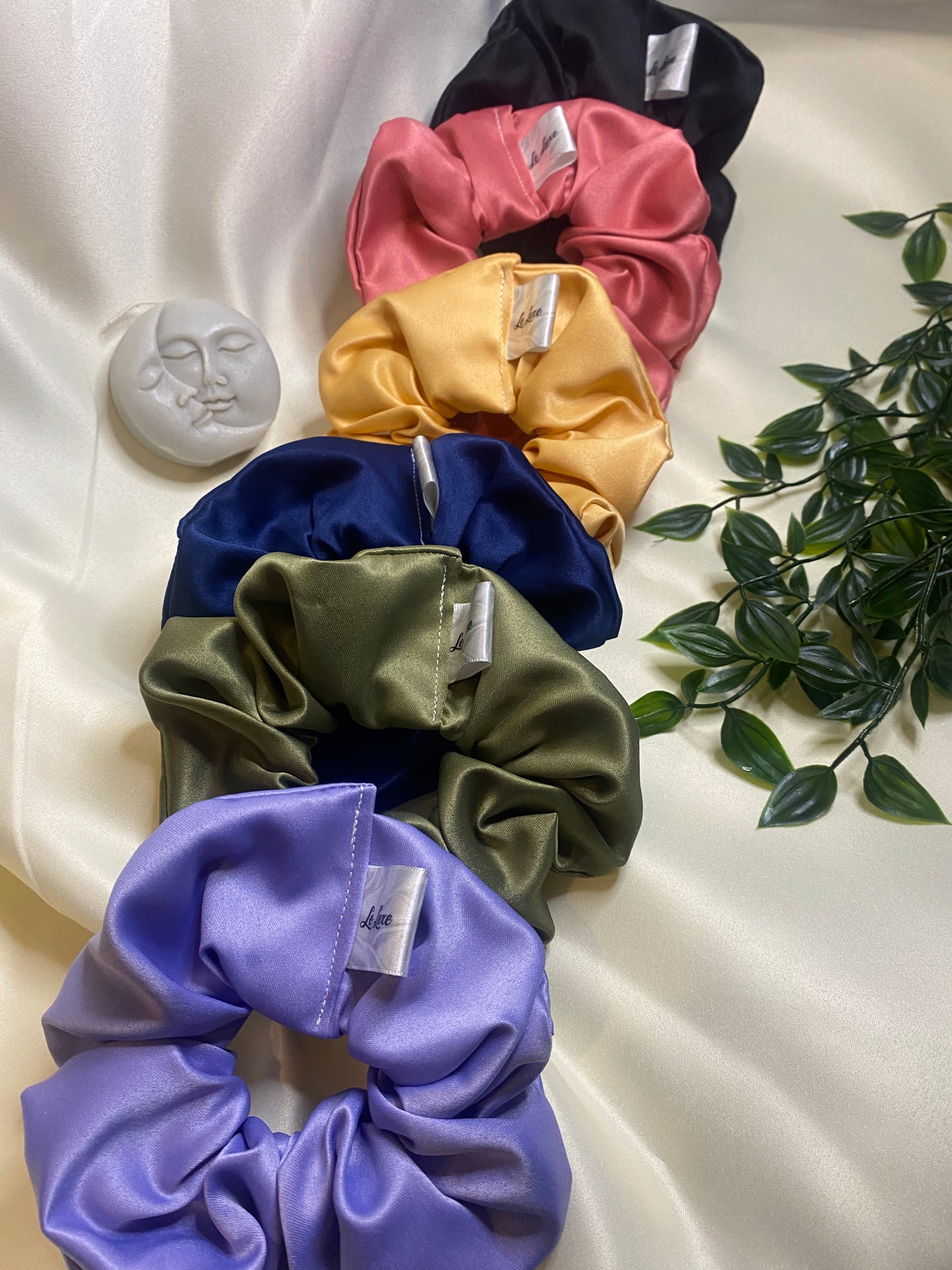 Dusky Pink - premium duchess silk scrunchie
