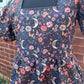 Libby Dress - Midnight Garden fabric