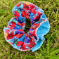 Double layered scrunchie - Floral Garden fabric