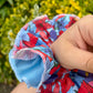 Double layered scrunchie - Floral Garden fabric