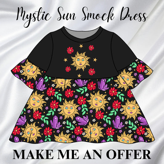 Custom order for Kelly - MMAO mystic sun smock
