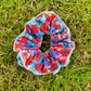 Double layered scrunchie - Floral Garden fabric