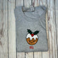 Noel Christmas Pudding Grey embroidered sweatshirt, hoodie, T-shirt