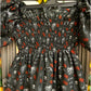 Shirred Puff Sleeve Dress - Till Death Do Us Part (off the shoulder dress)