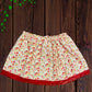 Autumn floral skirt