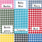 Embroidered Gingham book/tablet/kindle sleeve