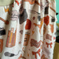 TTPD Swift Smock Dress with printed bodice - with free pockets
