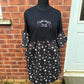 Stay Wild Moon Child Galaxy Smock Dress