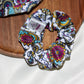 Paisley premium duchess silk scrunchie