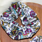 Paisley premium duchess silk scrunchie