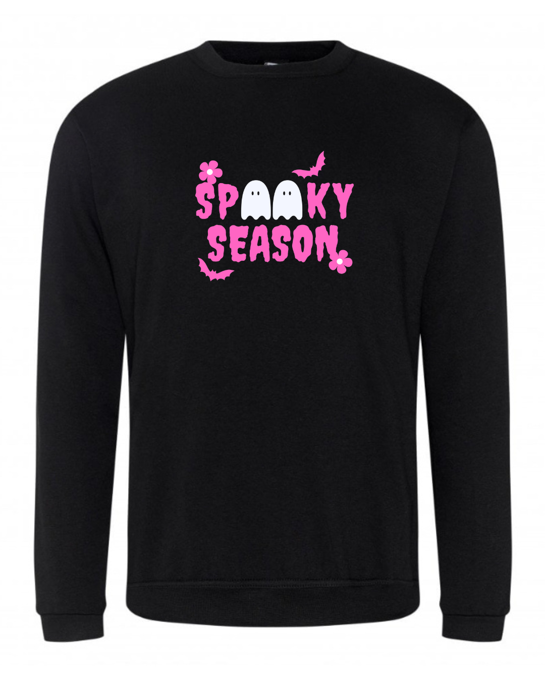 Custom order for Jennie - Spooky Season embroidered sweatshirt as pictured