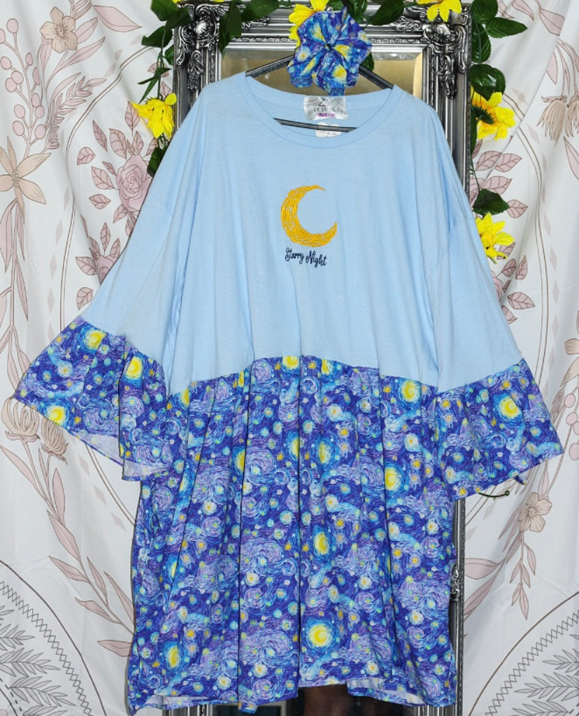 Starry Night Smock dress
