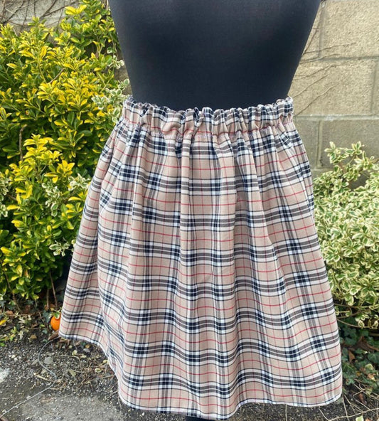 Caramel Tartan skirt