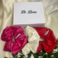Cerise Pink - premium duchess silk scrunchie