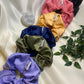 Honey Gold - premium duchess silk scrunchie