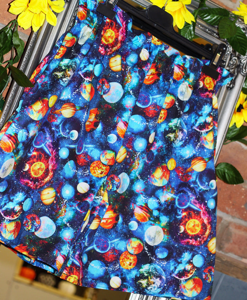 Paper Bag Shorts - Space Fabric