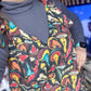 Frankie Slip Dress - Sexy Mushroom fabric