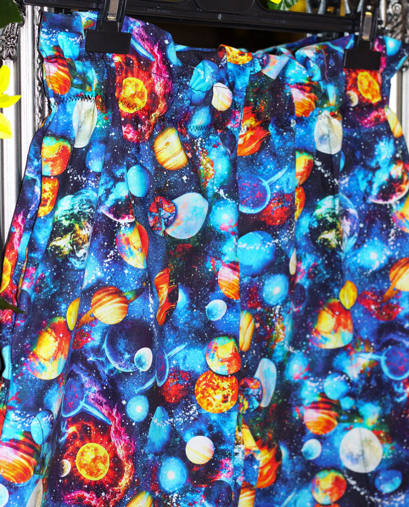 Paper Bag Shorts - Space Fabric