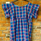 Libby Dress - Multi Tartan fabric