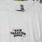 Main Character Energy  - long or short sleeved Ash Grey T-shirt