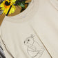 Line Portrait Embroidery - T-shirts, Hoodie, Sweatshirt